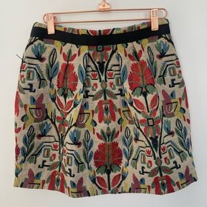 DV by Dolce Vita Tapestry Print Mini Skirt Small